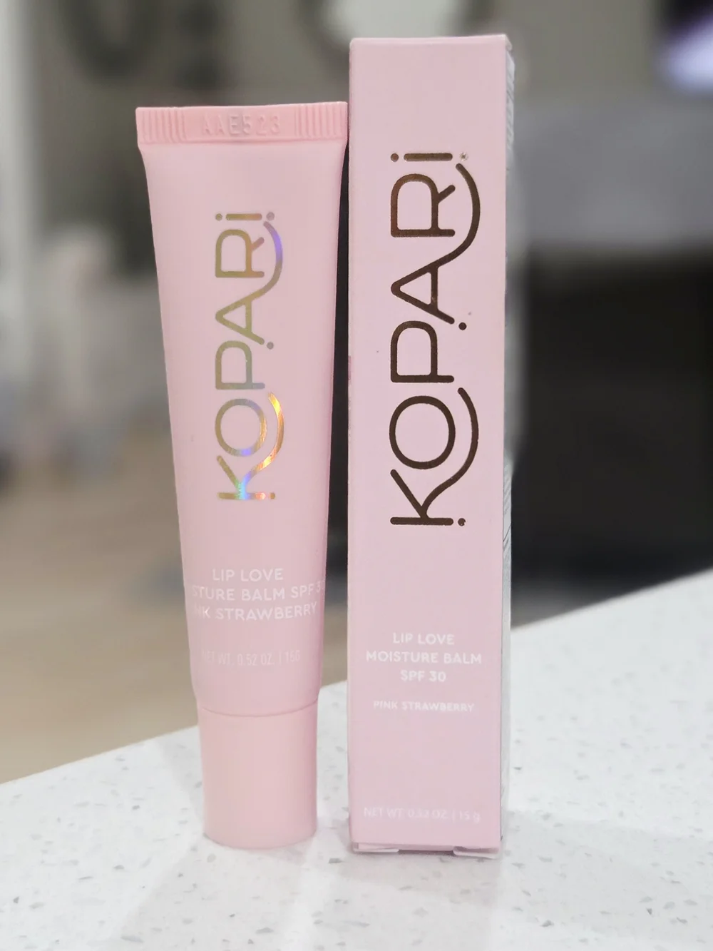 Kopari Lip Love Moisture Balm SPF 30 - Pink Strawberry